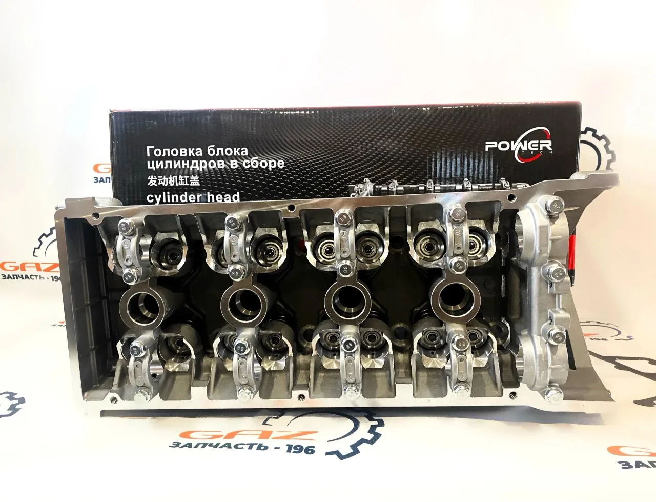 Головка блока цилиндров Газель 3302/Бизнес с дв. ЗМЗ-405/406 (ЕВРО 0,2) "Power" (406.1003007-40) — изображение 2
