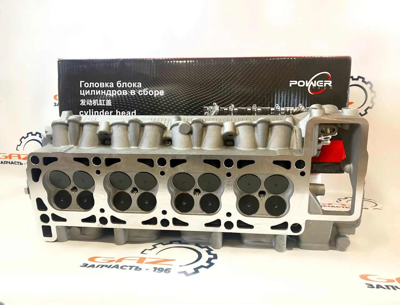 Головка блока цилиндров Газель 3302/Бизнес с дв. ЗМЗ-405/406 (ЕВРО 0,2) "Power" (406.1003007-40) — изображение 3