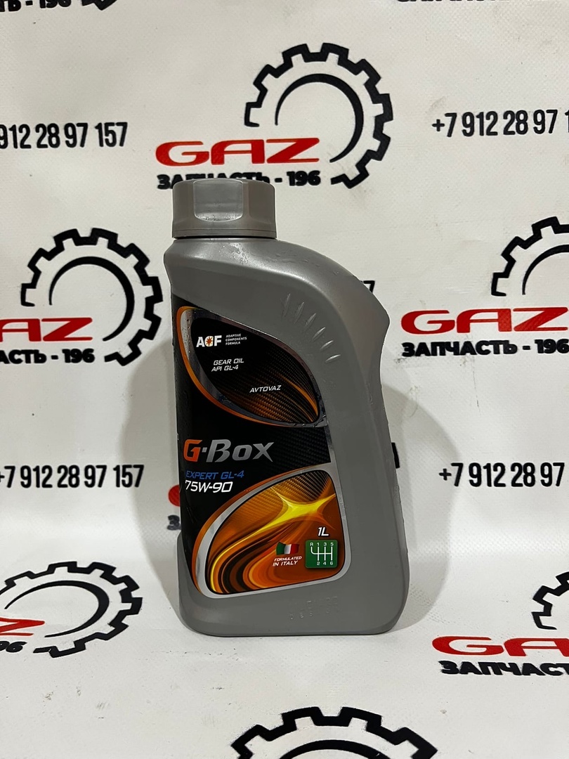 Масло трансмиссионное Газпром "G-BOX" Expert GL-4 (1л) 75W90 (0253651896)