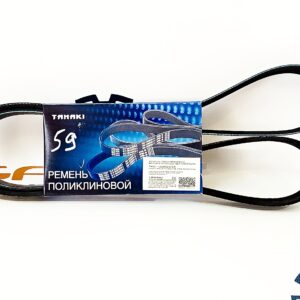 Ремень генератора ГАЗель (6PK1413) ЗМЗ-405/409 Е-3 (С ГУР) "TANAKI" (TKG-1308020-59)