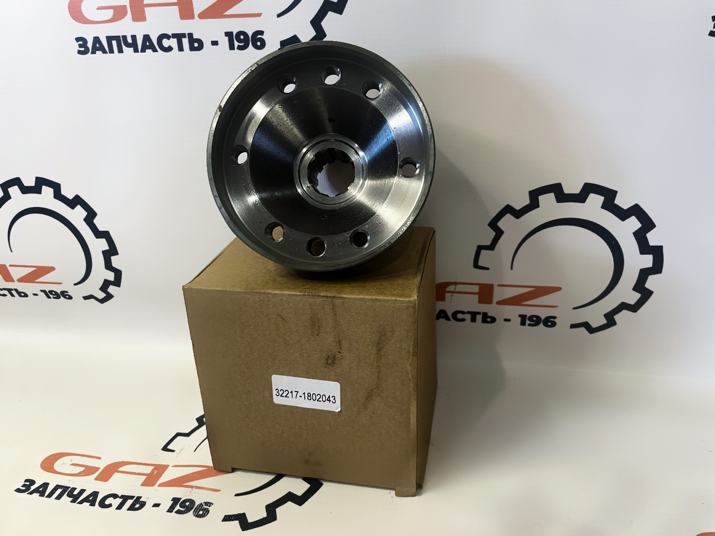 Фланец ГАЗ-33027 раздаточной коробки Н/О (вал карданный со ШРУС, 6 болтов) (32217-1802043) — изображение 2