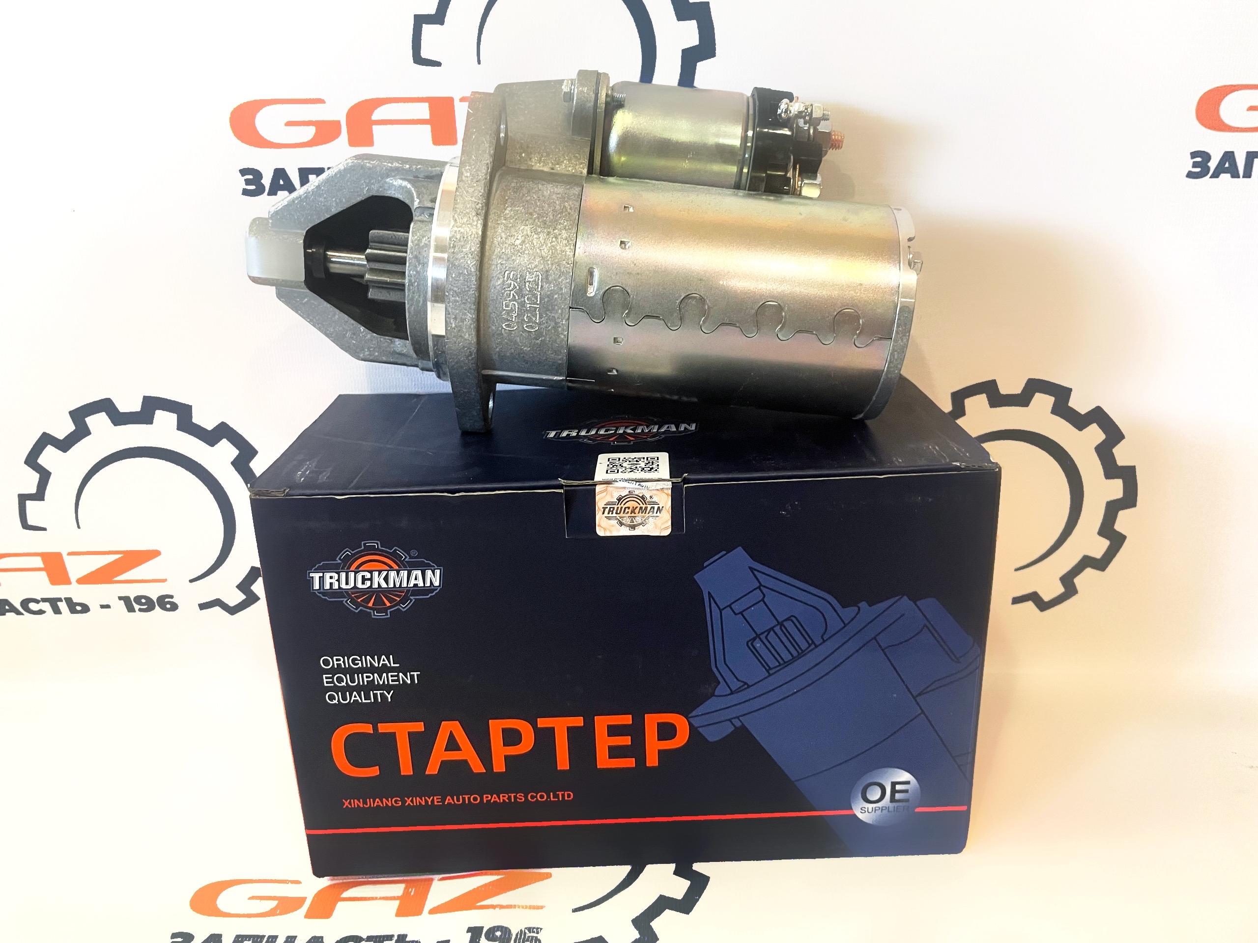 Стартер ГАЗель/УАЗ с дв. УМЗ-4216/417/421/EvoTech 2.7/ЗМЗ-402 редукторный "TRUCKMAN" 1.7 кВт (5732.37080)